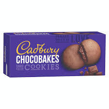 CADBURY  CHOCO BAKES CHOC FILLED COOKIES