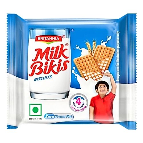 BRITANNIA MILK BIKIS MRP 5Rs