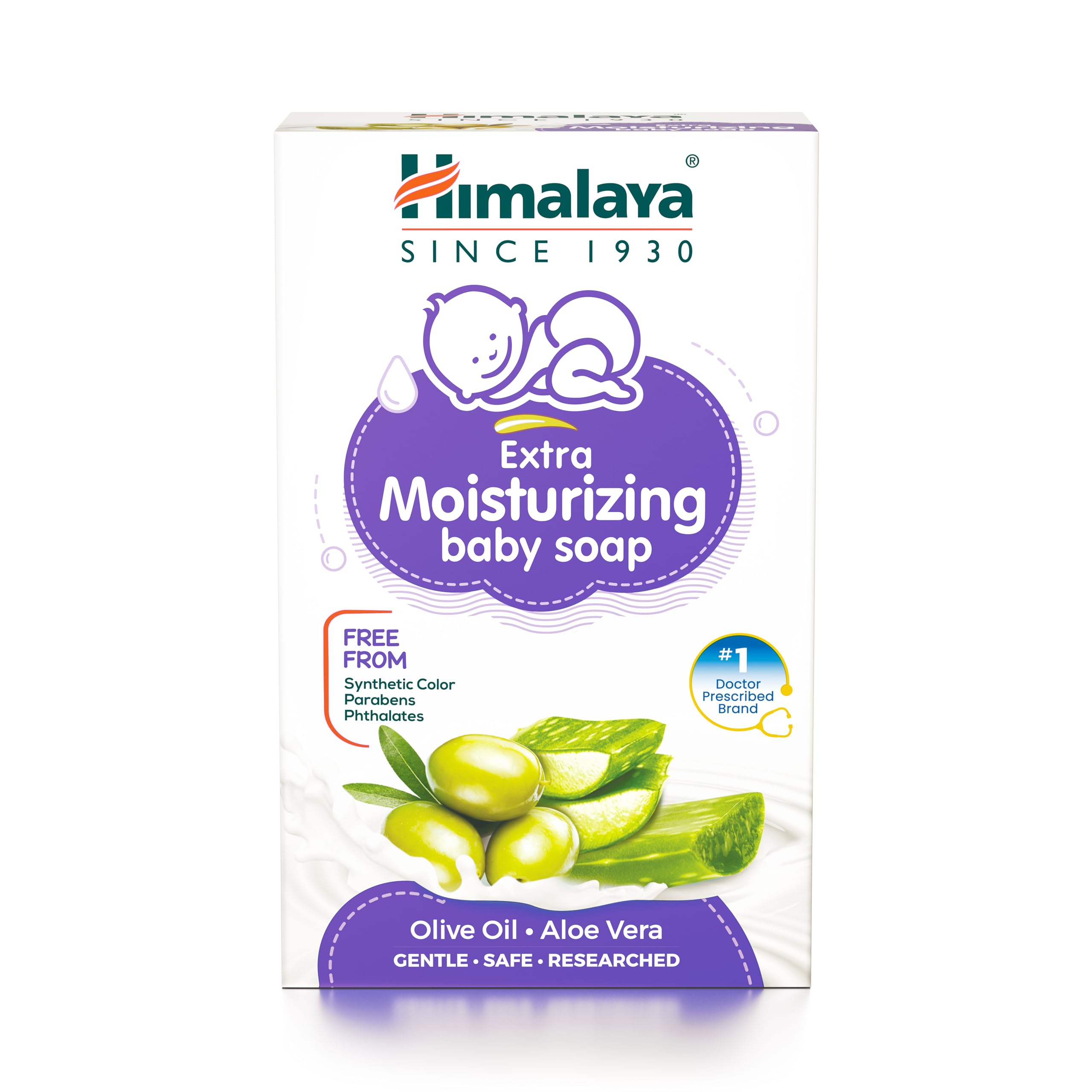 HIMALAYA EXTRA MOISTURIZING SOAP 125G