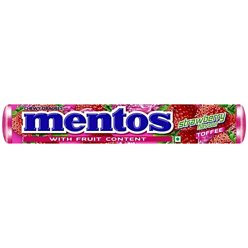MENTOS STRABERRY FLAVOUR 10Rs