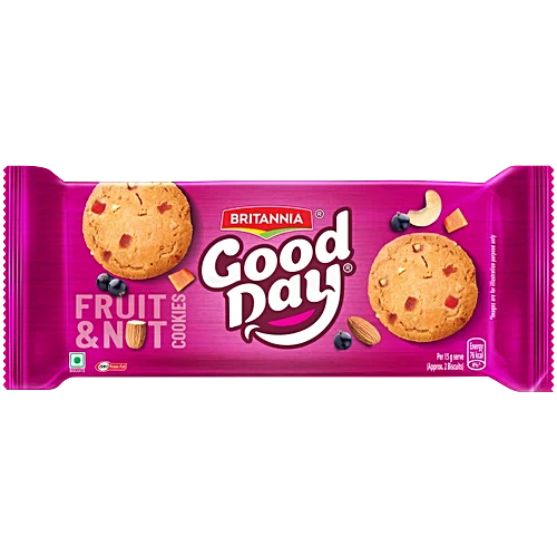 BRITANNIA GOOD DAY FRUIT&NUT COOKIES 20Rs
