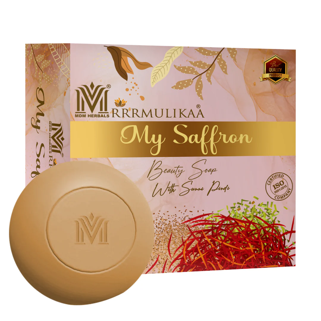MDM HERBAL SOAP MY SAFFRON 75GM