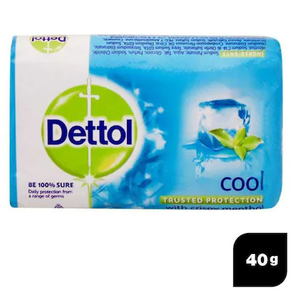 DETTOL COOL WITH CRISPY MENTHOL SOAP 40G