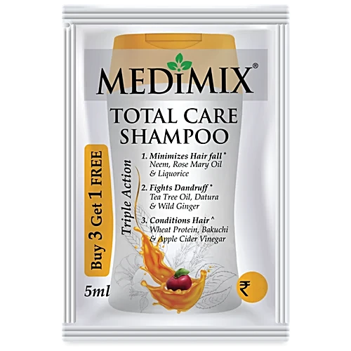 MEDIMIX TOTAL CARE SHAMPOO 5ML
