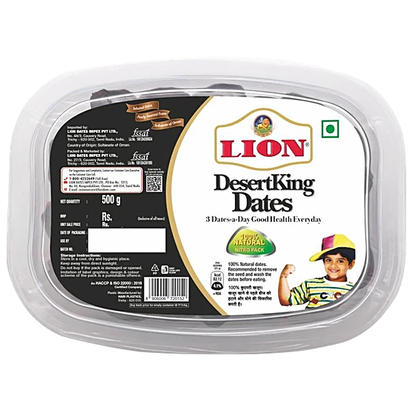 LION DESERTKING DATES BOX 500G