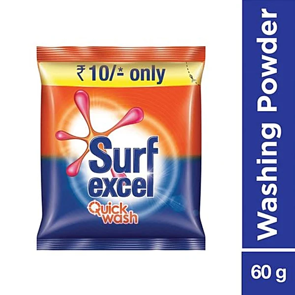 SURF EXCEL QUICK WASH 10Rs