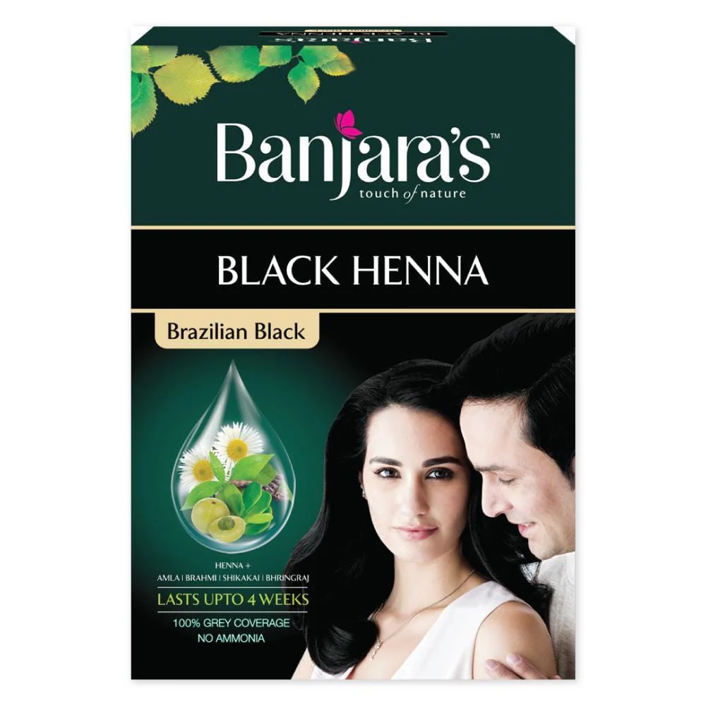 BANJAR BRAZILIAN BLACK HENNA 9G