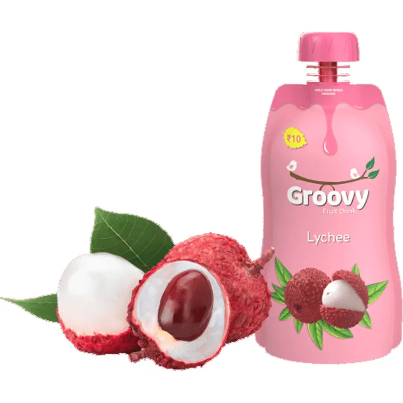 GROOVY FRUIT DRINK LYCHEE 10Rs