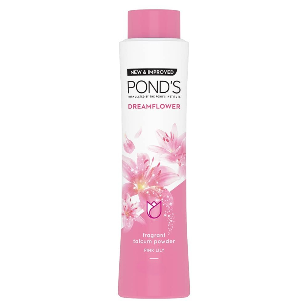 PONDS DREAMFLOWER FRAGRANT PINK LILY TALC 250G