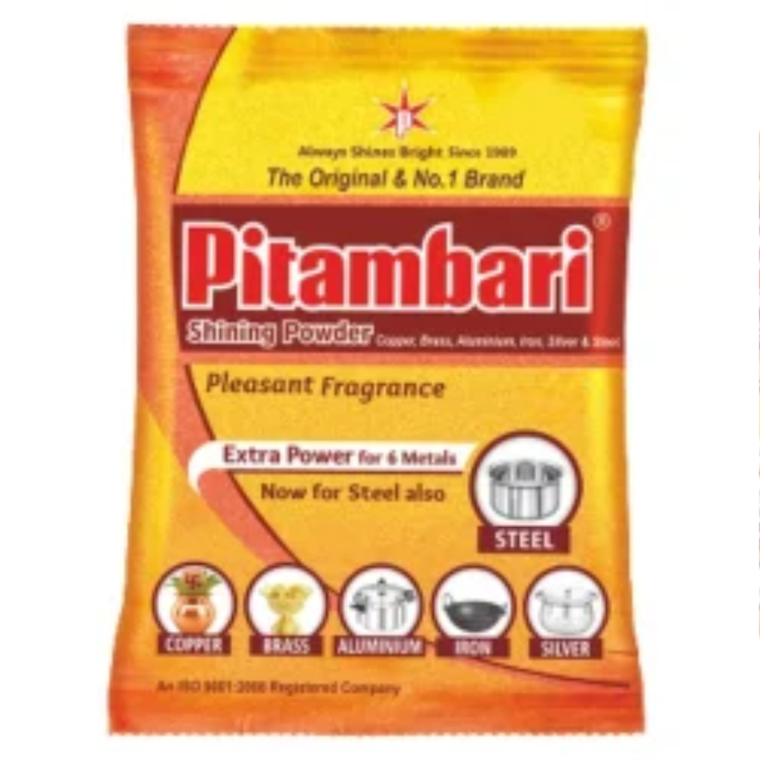 PITAMBARI 50GMS MRP28/-