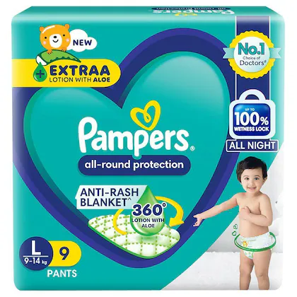 PAMPERS PANTS L9& L10