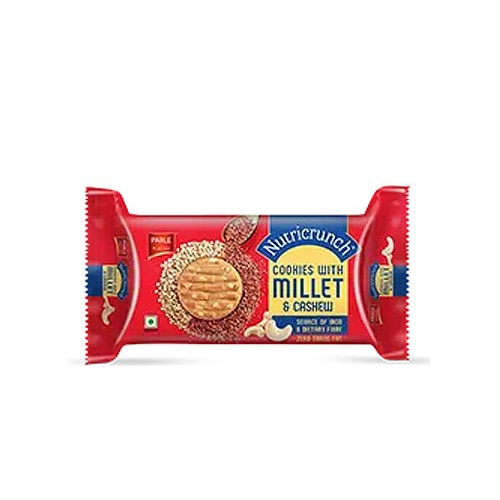 PARLE NUTRI  CRUNCHI CASHEW MILLET 20Rs