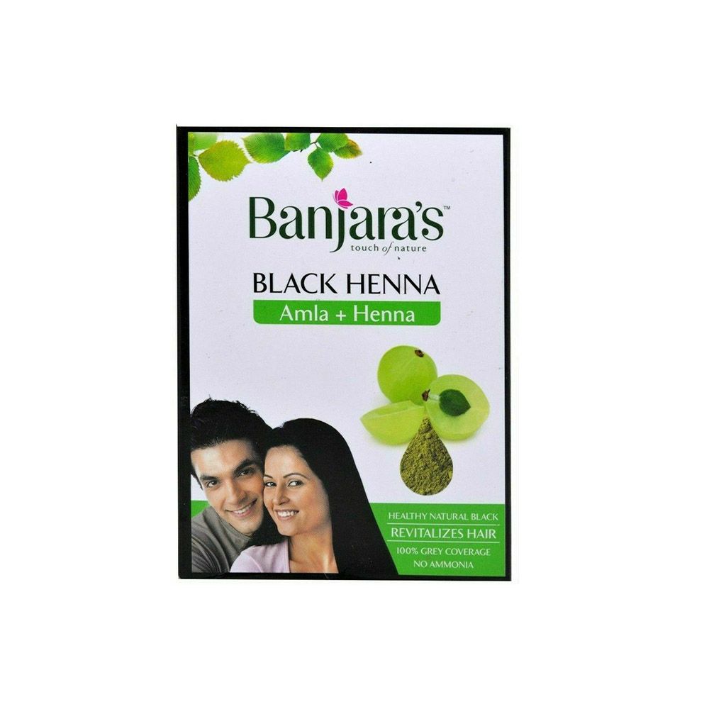 BANJARAS BLACK HENNA AMLA 10
