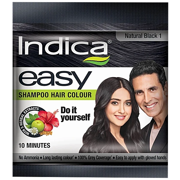 INDICA HAIR COLOUR BLACK 18ML