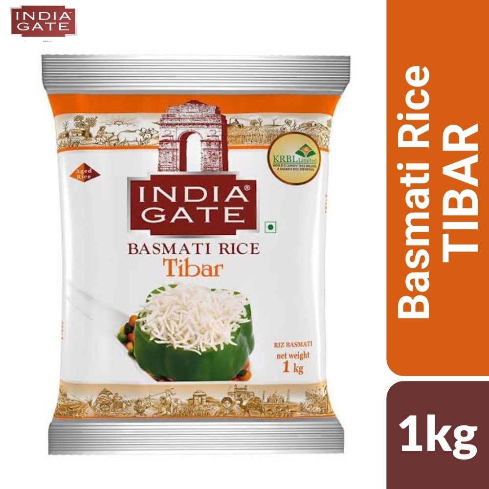 INDIA GATE BASMATI TIBAR 1KG