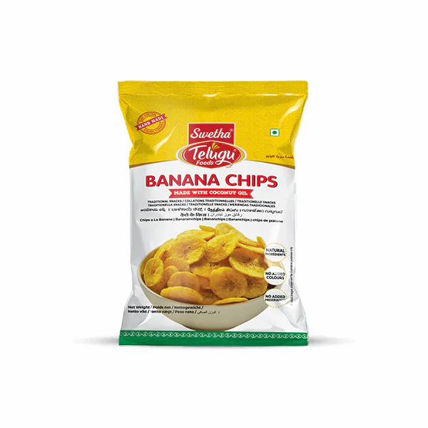 SWETHA TELUGU FOODS BANANA CHIPS SPICY CHILL