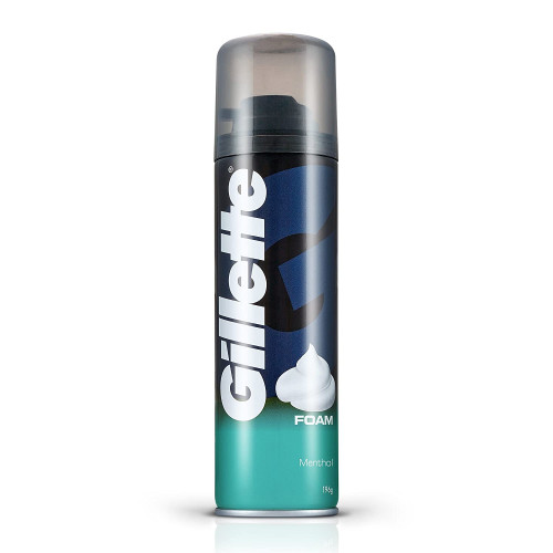 GILLETTE MENTHOL FOAM 196G