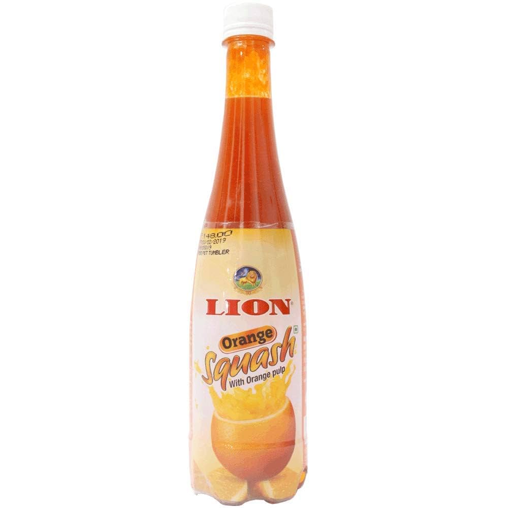 LION ORANGE PULP SQUASH 700ML