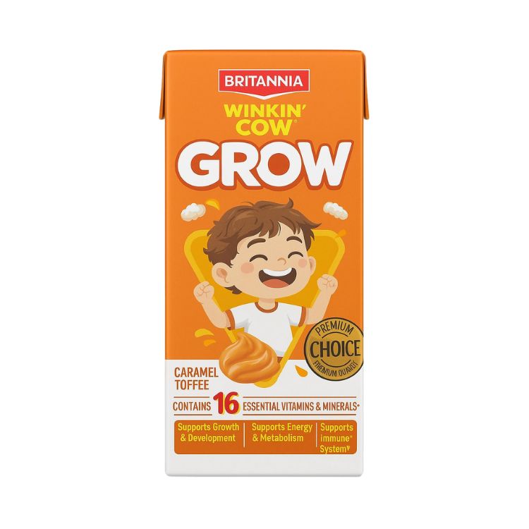 BRITANNIA WINKINCOWGROW CARAMEL TOFFEE 20/