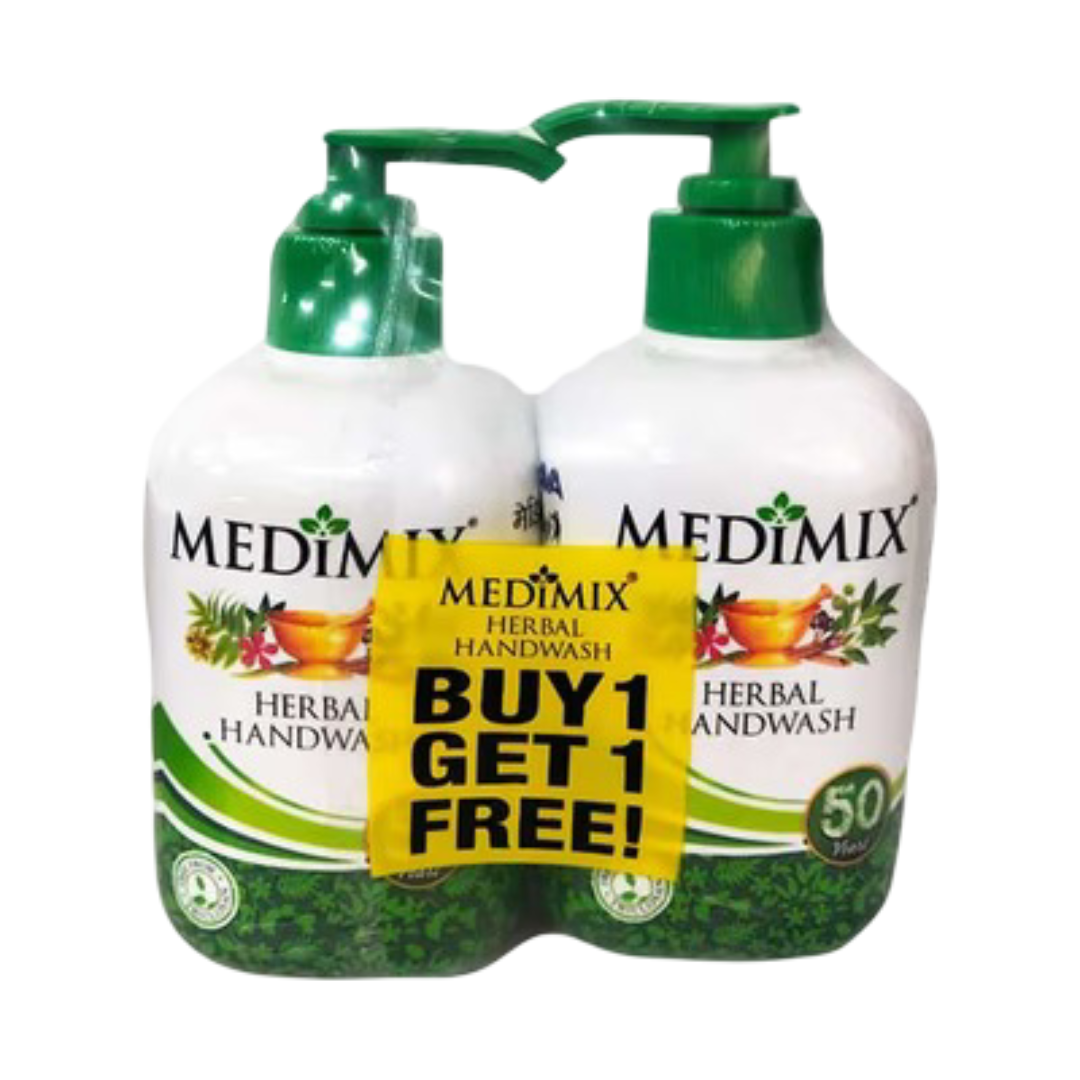 MEDIMIX HERBAL HANDWASH  250+250 B1G1