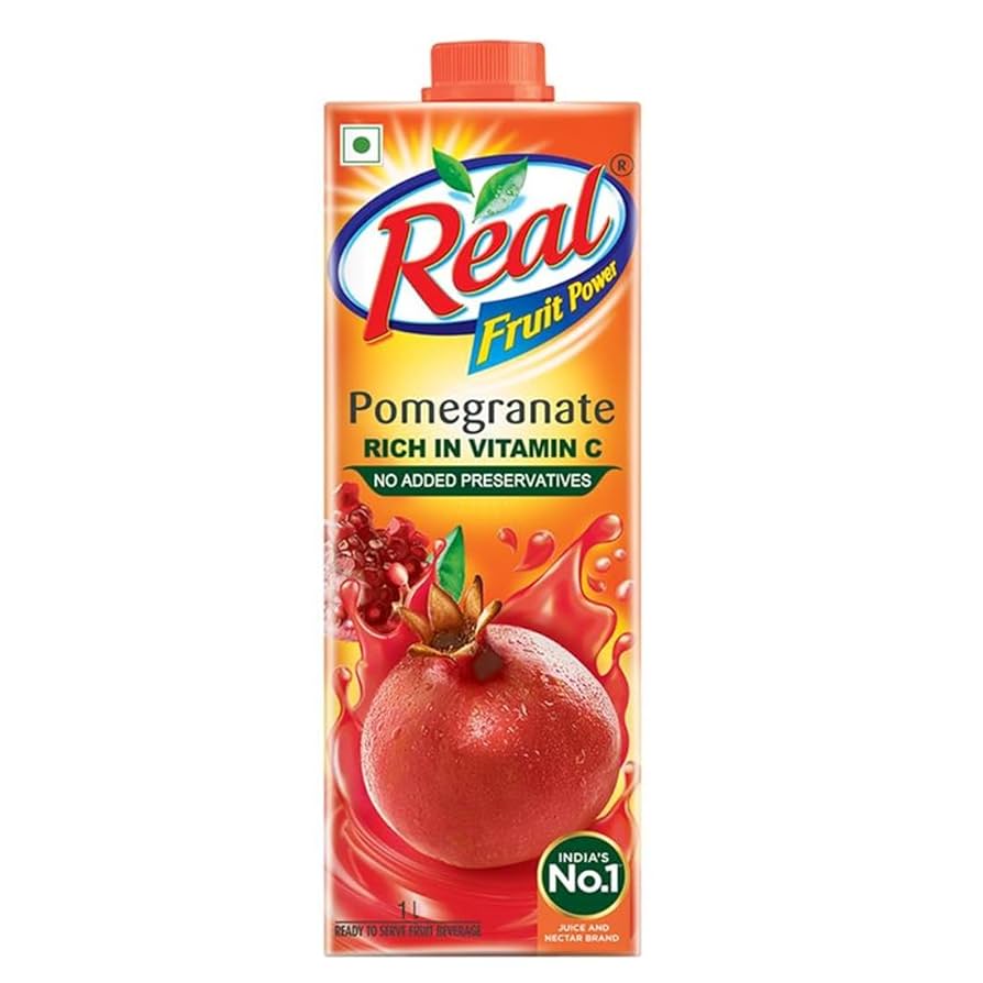 REAL POMEGRANATE JUICE 1LTR