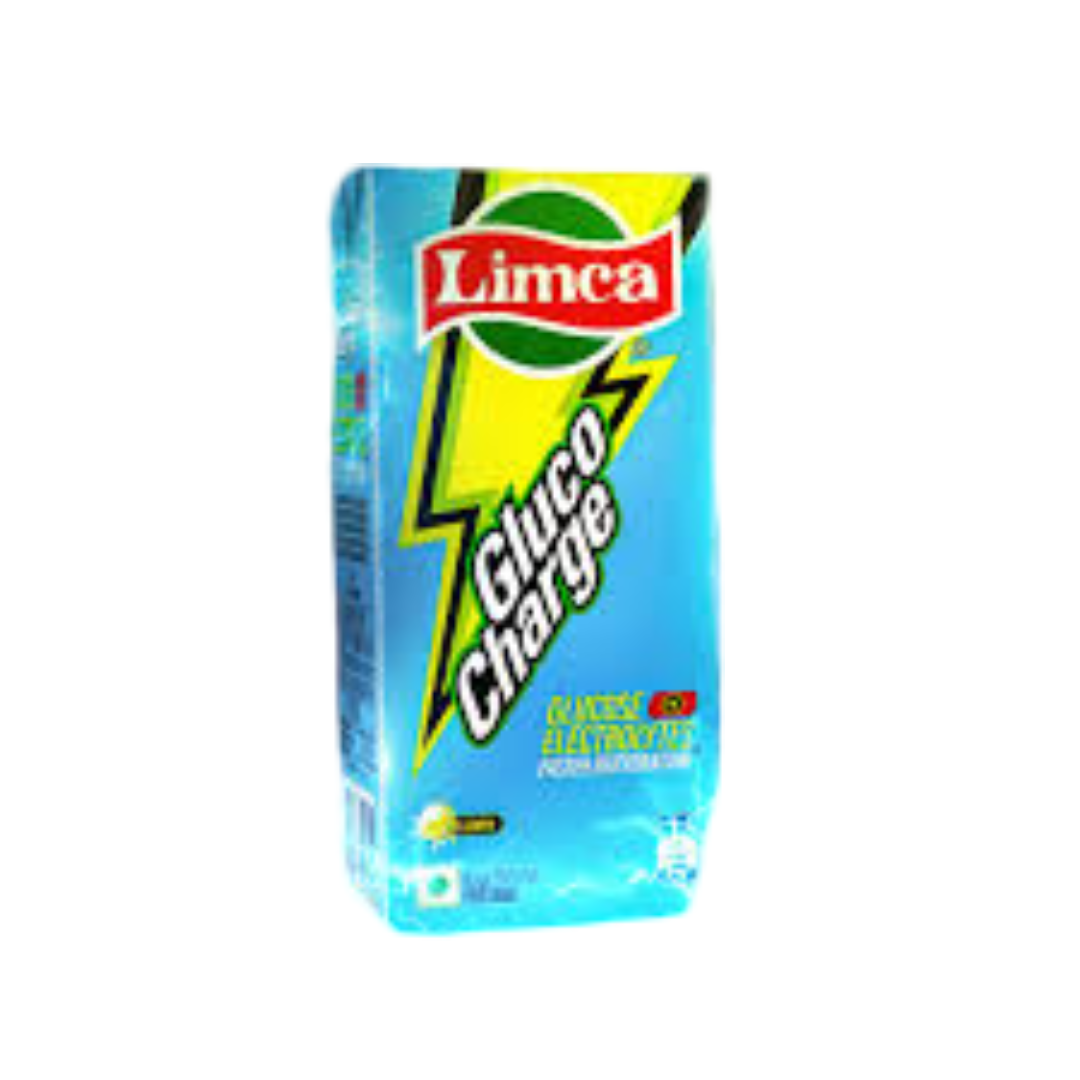 LIMCA GLUCO CHARGE TETRAPACK 10Rs