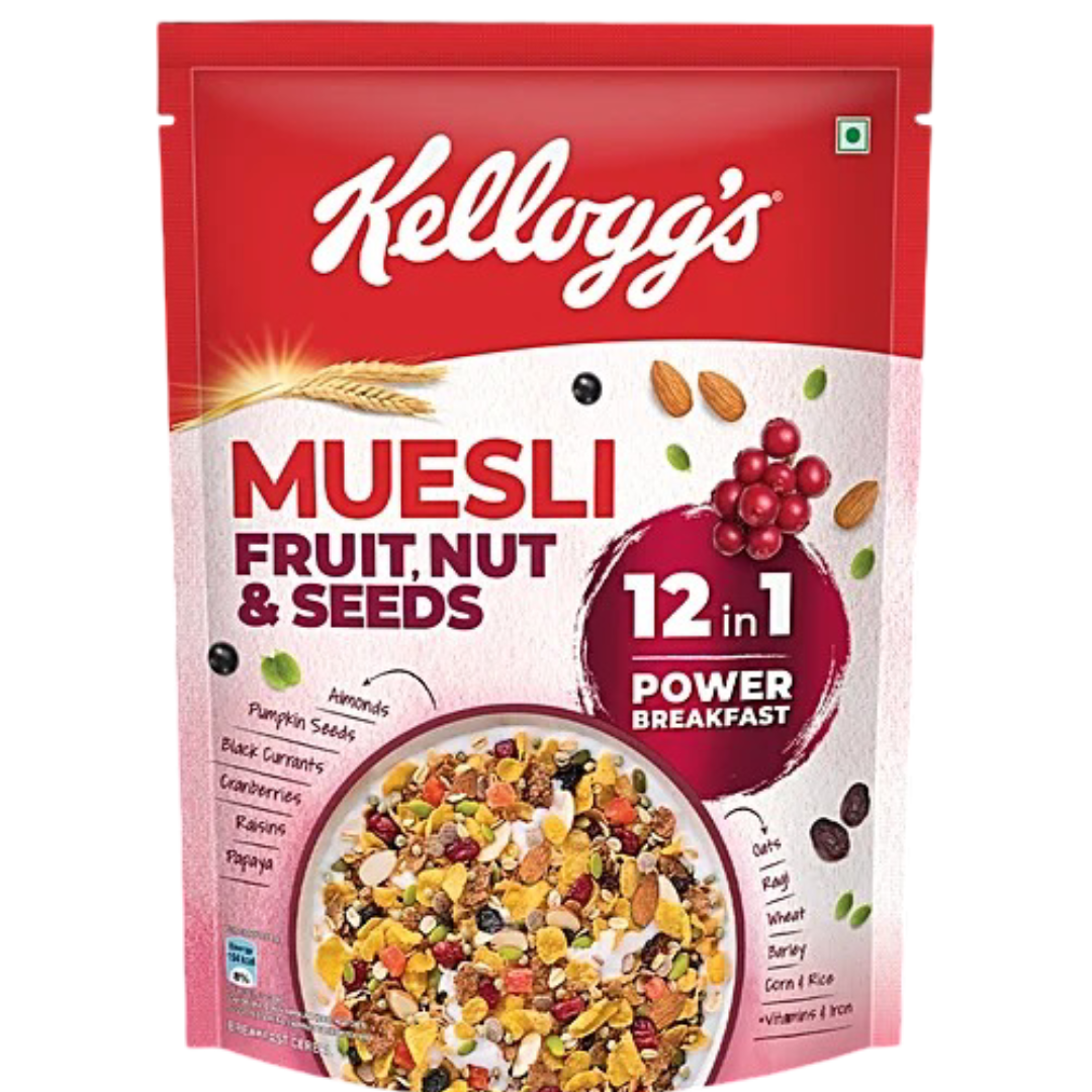KELLOGGS FRUIT NUT MUESLI 750G