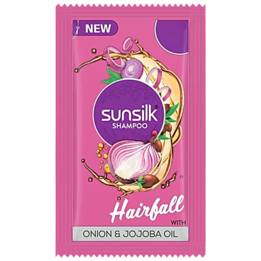 SUNSILK HAIRFALL SHAMPOO WITH ONION&JOJOBA OIL 6ML
