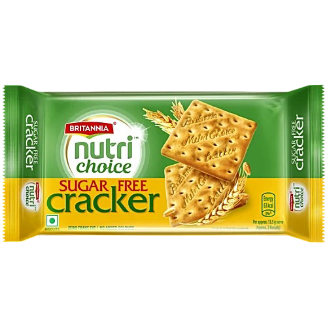 BRITANNIA NUTRI SUGARFREE CRACKERS 295GMS