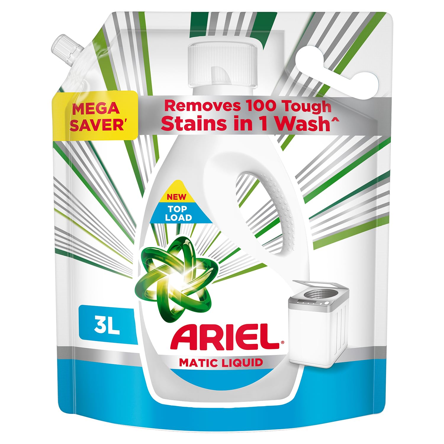 ARIEL TOP LOAD MATIC DETERGENT LIQUID 3L