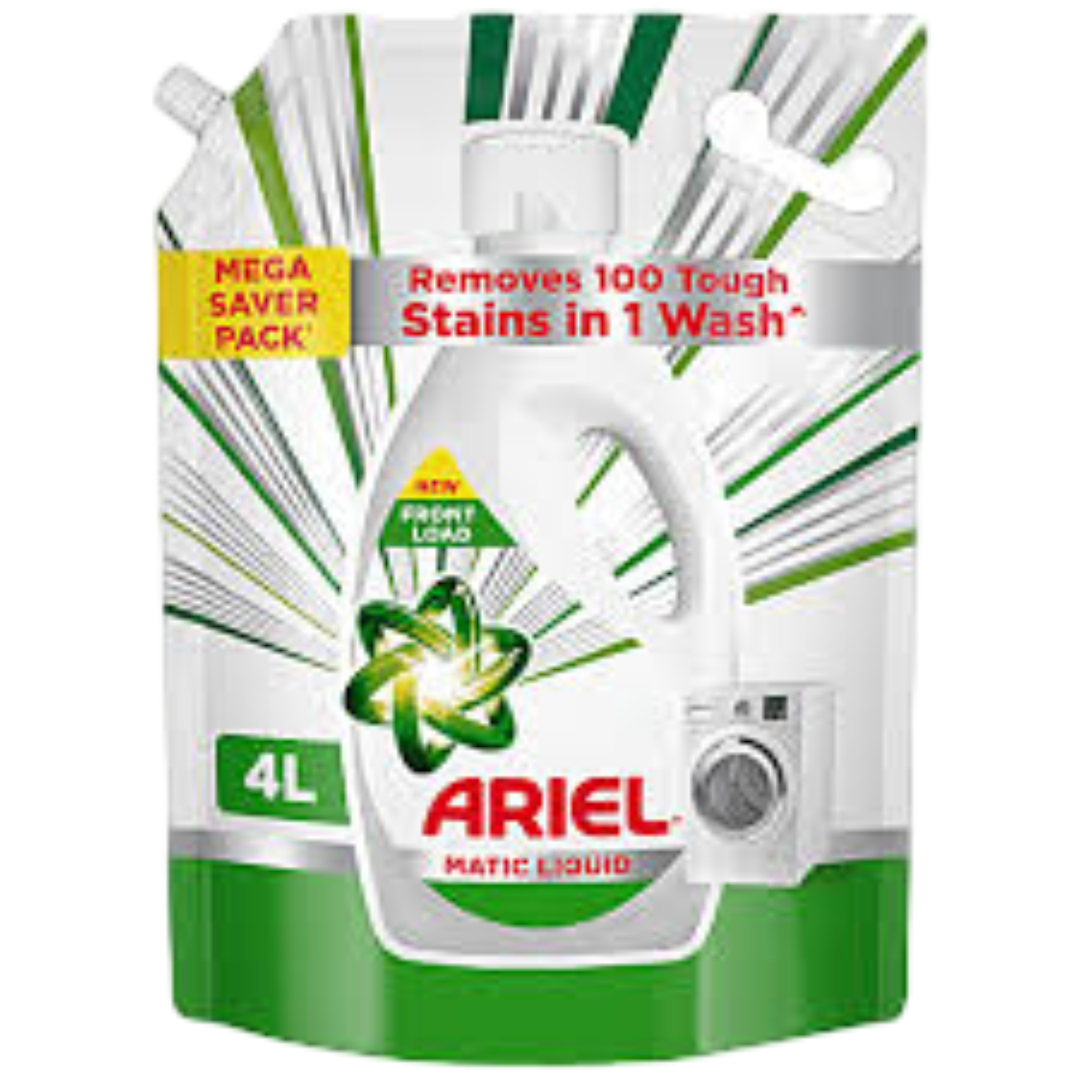 ARIEL LIQUID FL POUCH 3L+1LTR