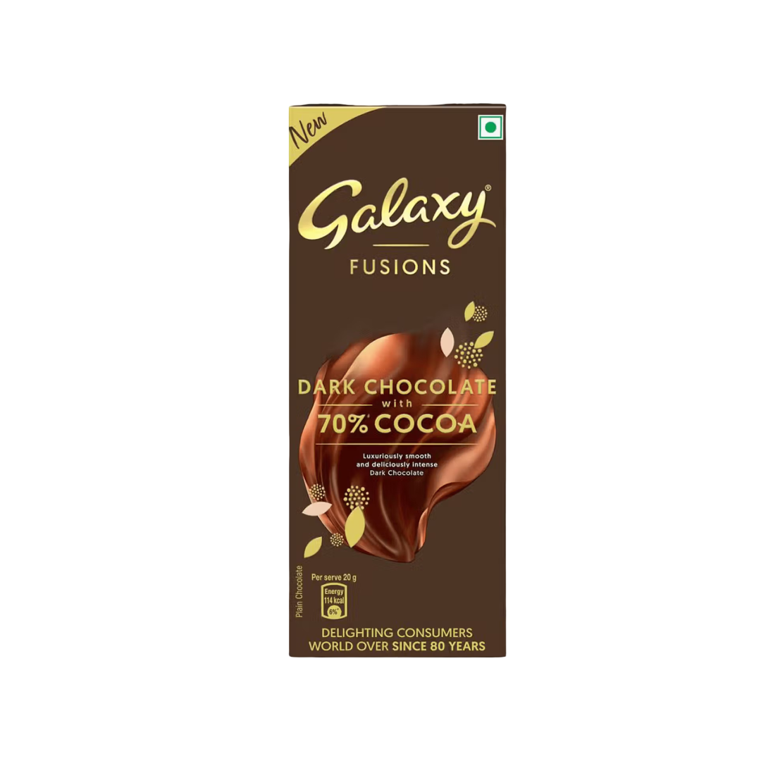 GALAXY FUSIONS DARK CHOCOLATE COCOA 120Rs