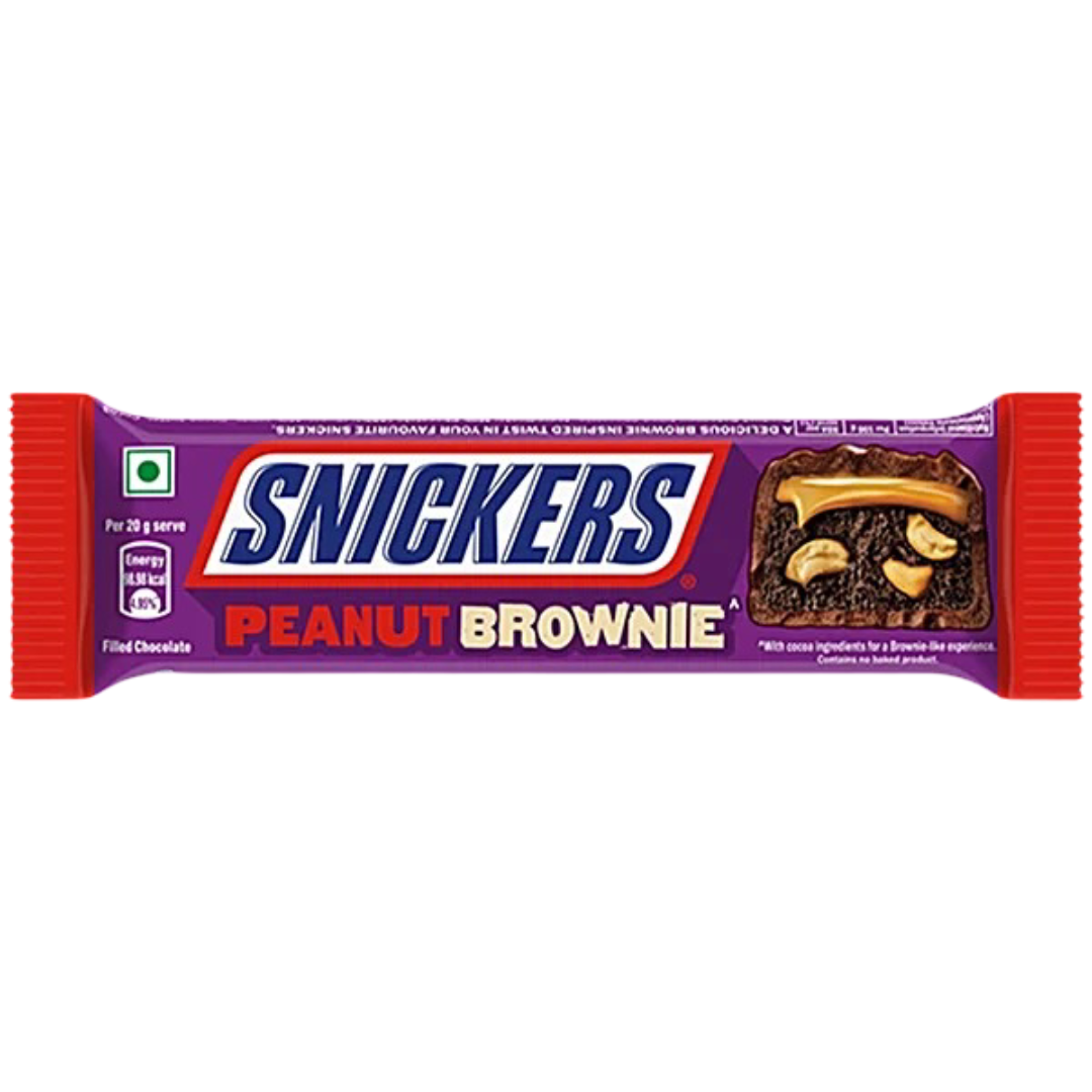 SNICKERS PEANUT BROWNIE 70Rs