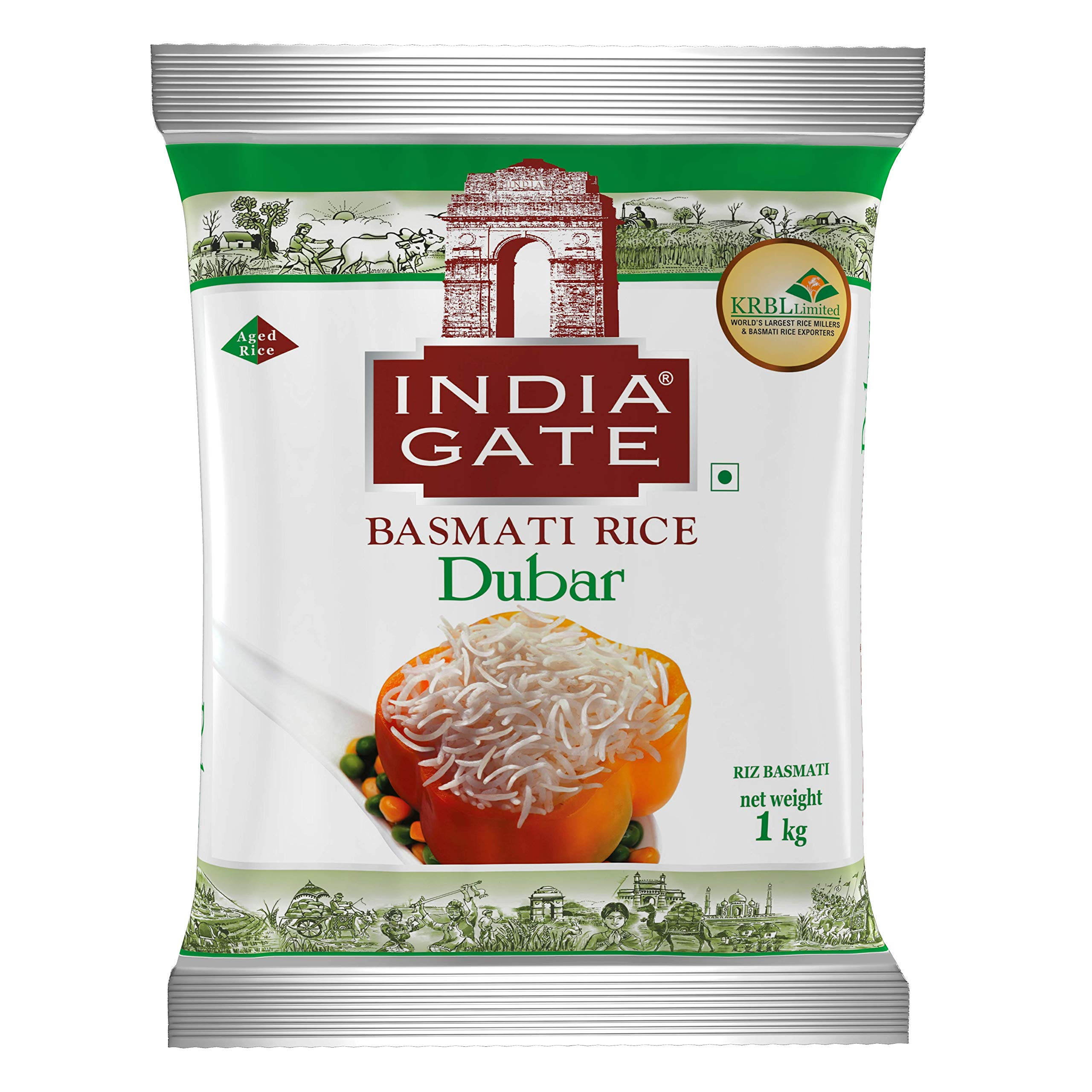 INDIA GATE BASMATI DUBAR 1KG