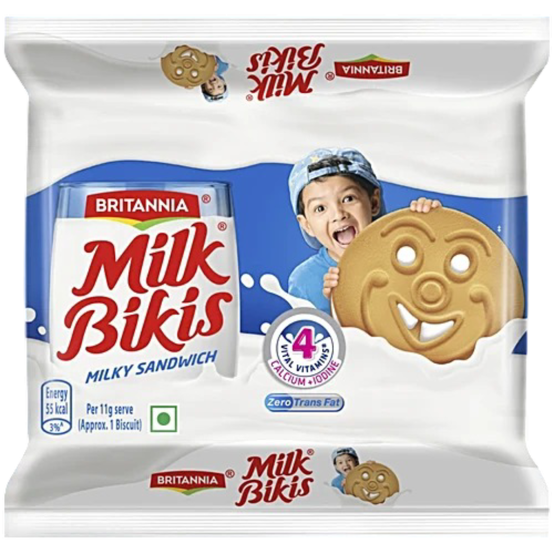 BRITANNIA MILK BIKIS CREAM 55Rs