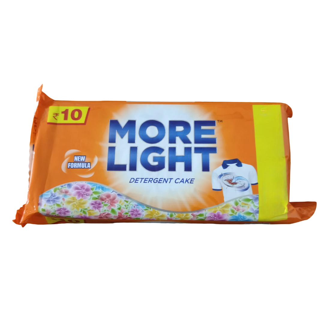 MORE LIGHT DETERGENT BAR 10Rs