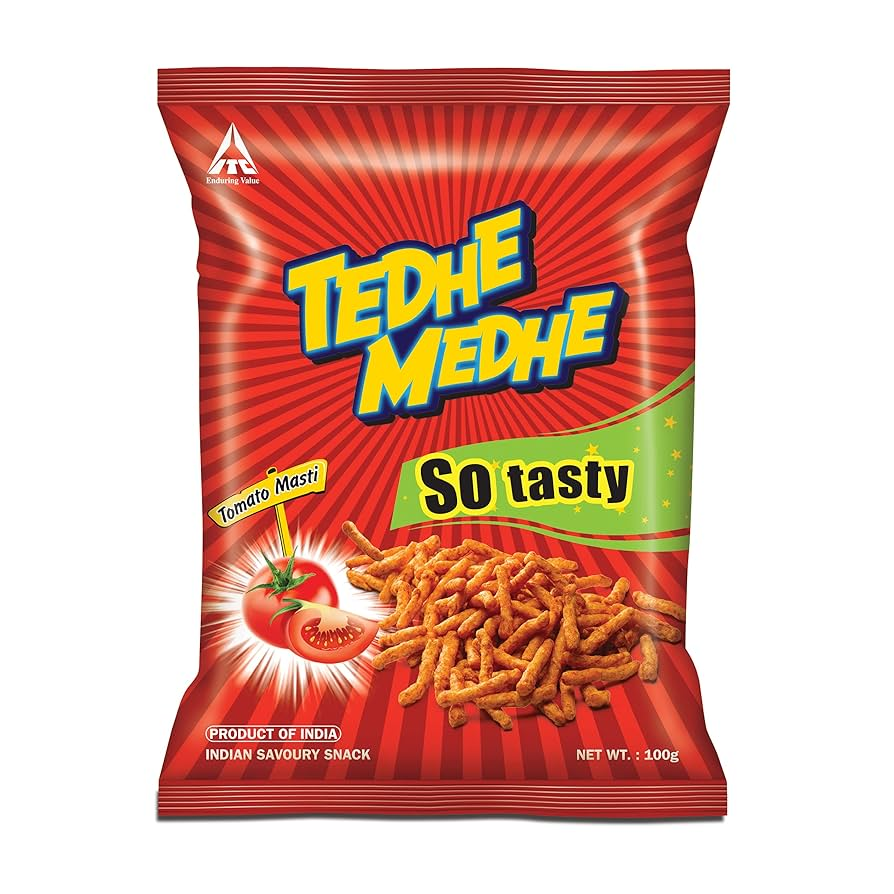 BINGO TEDHE MEDHE TOMATO MASTI 5Rs