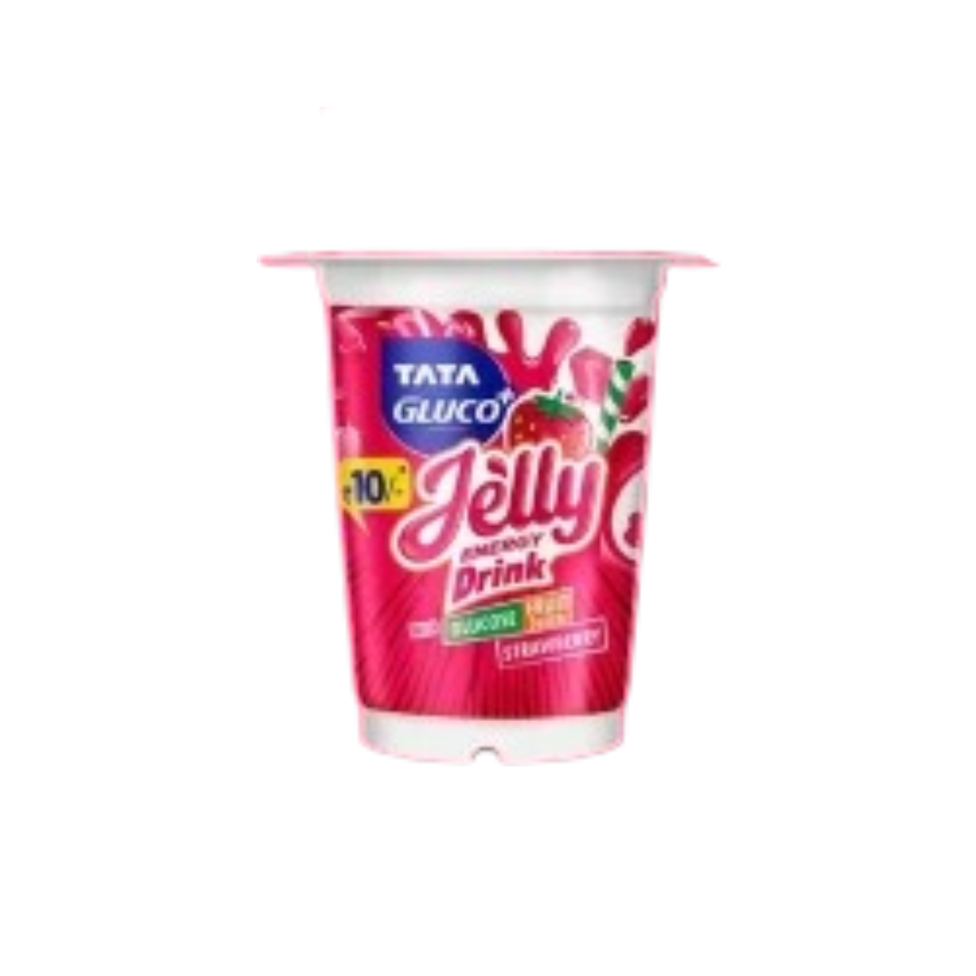 TATA GLUCO STRAWBERRY JELLY DRINK 10