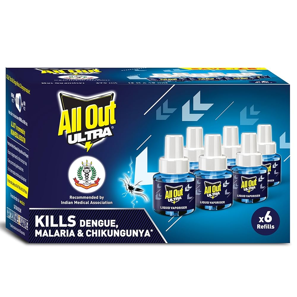 ALL OUT ULTRAV REFILL 6PC PACK
