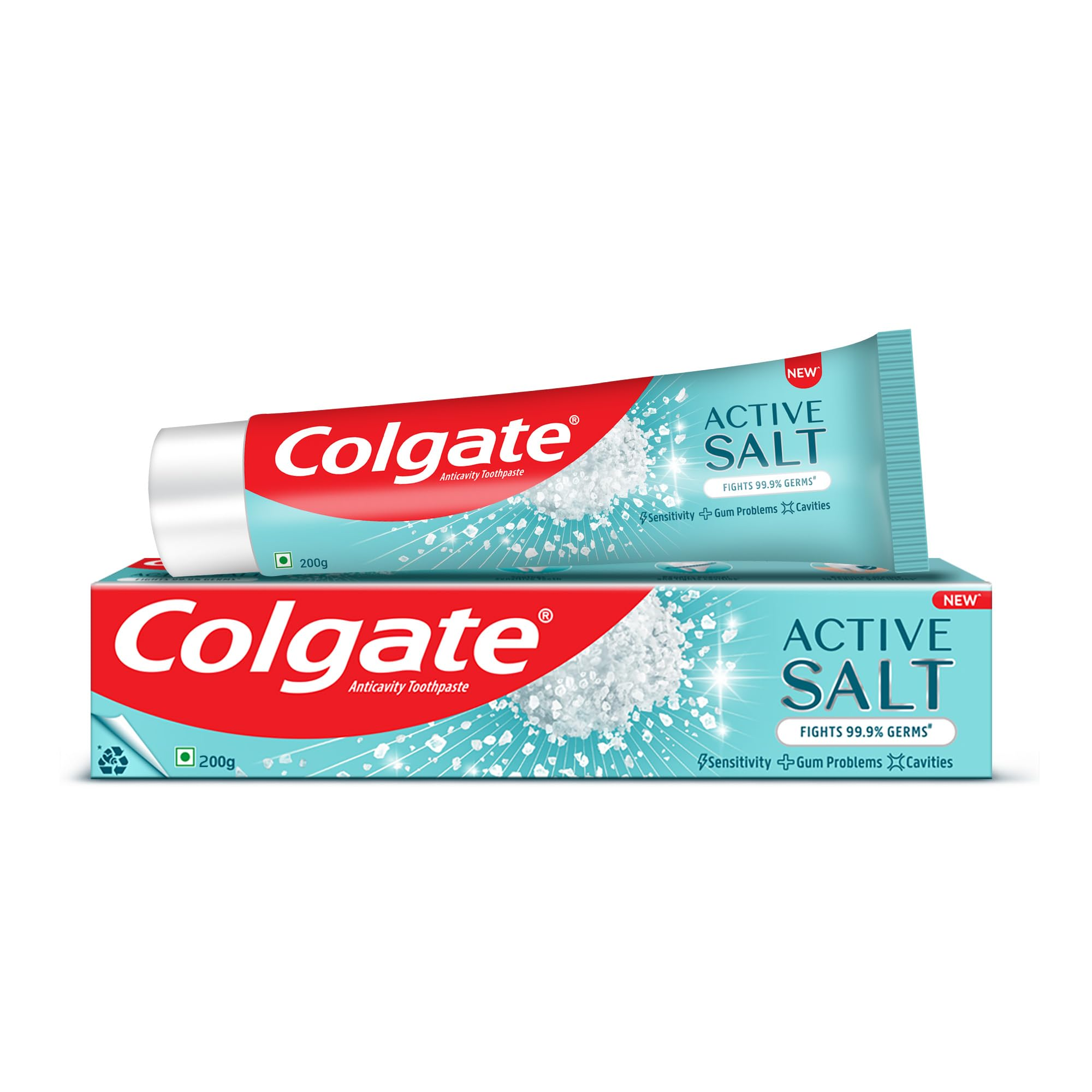 COLGATE ACTIVE SALT TOOTHPASTE 200G
