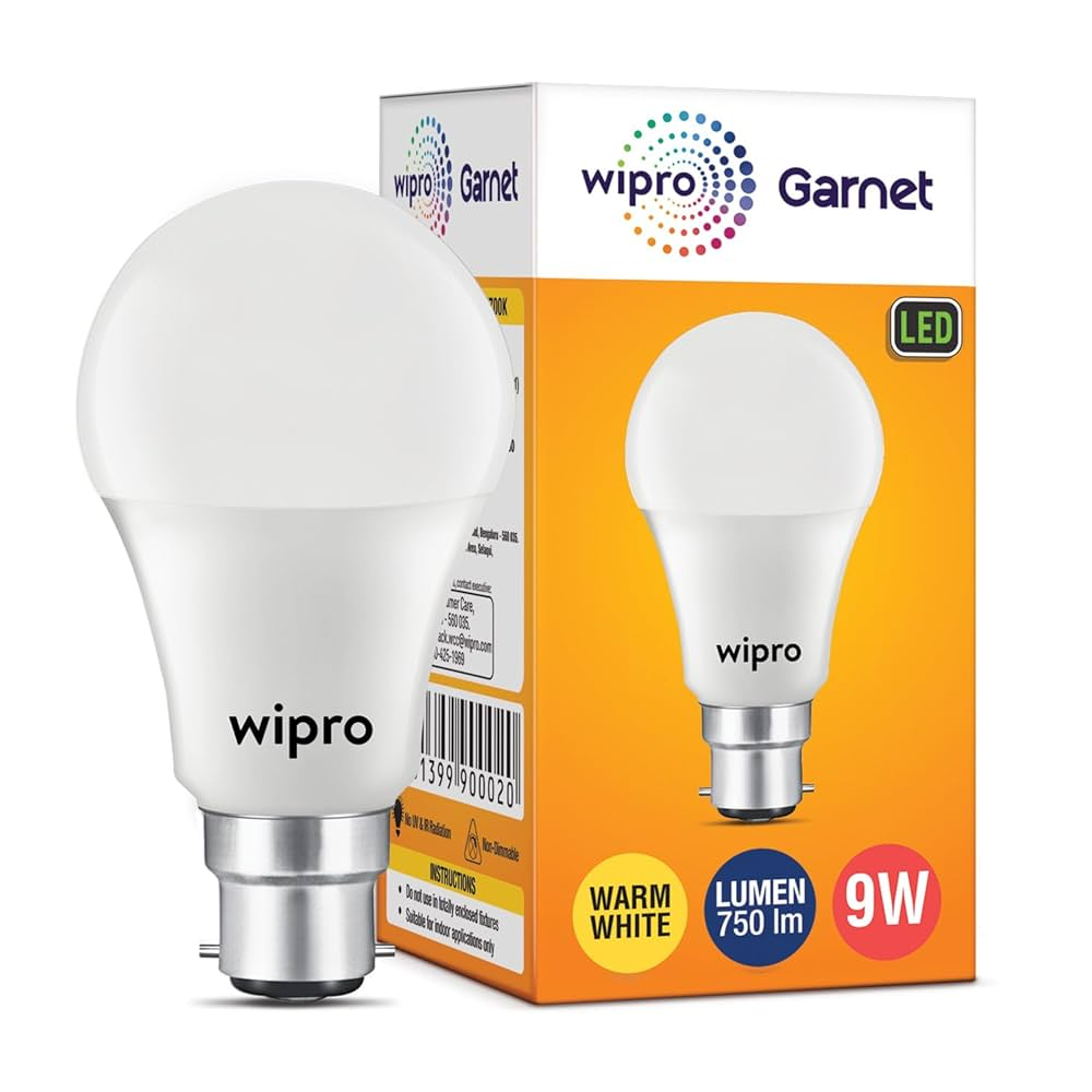 WIPRO GARNET LED 9W MRP 240