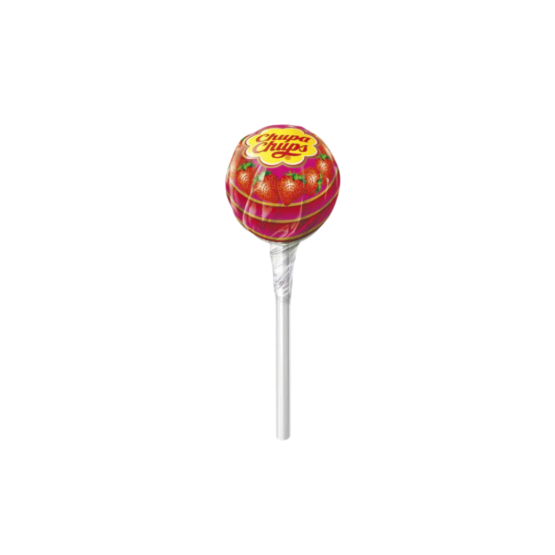 CHUPA CHUPS LOLLIPOP STRAAWBERRY