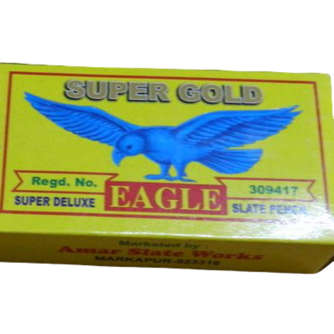 EAGLE GOLD SLATE PENCIL BOX
