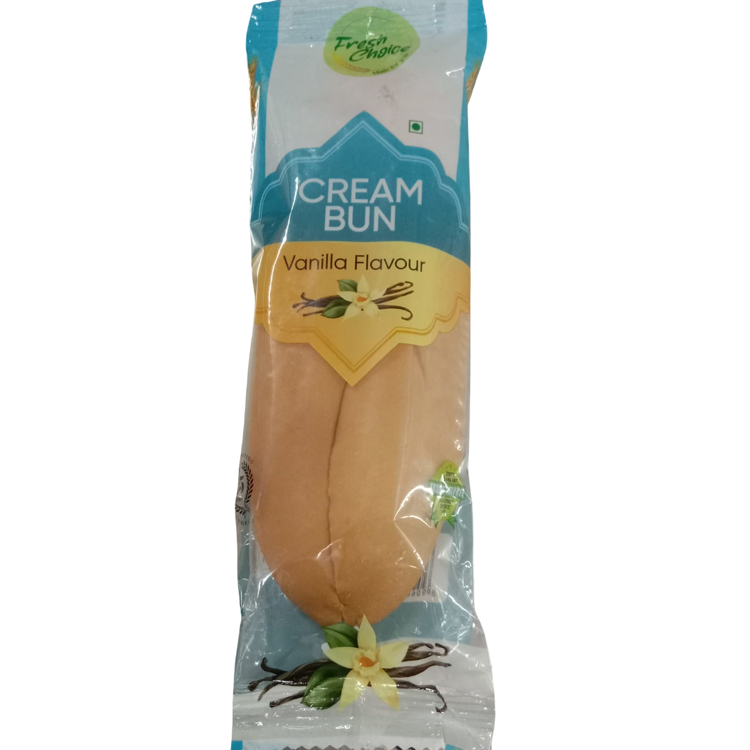 FRESH CHOICE CREAM BUN VANILLA