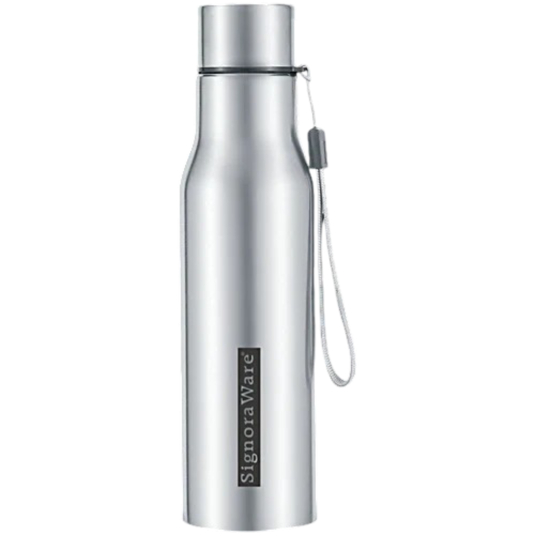 WATER BOTTLE STEEL 1L
